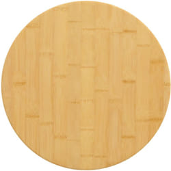 Dessus de table Ø40x1,5 cm bambou vidaXL