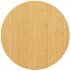 Vidaxl - Dessus de table Ø80x1,5 cm bambou