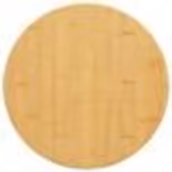 vidaXL Dessus de table Ø50x2,5 cm bambou