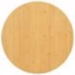 vidaXL Dessus de table Ø60x2,5 cm bambou