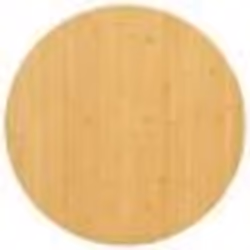 vidaXL Dessus de table Ø70x2,5 cm bambou