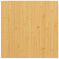 Dessus de table 50x50x1,5 cm bambou