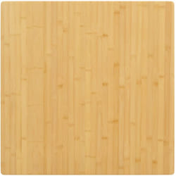 Vidaxl - Dessus de table 80x80x1,5 cm bambou