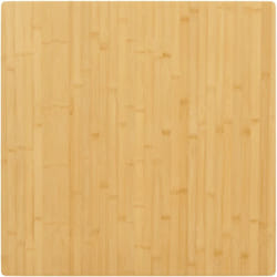 Vidaxl - Dessus de table 90x90x2,5 cm bambou
