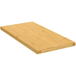 Tagère murale 40x20x1,5 cm bambou Vidaxl