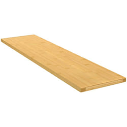 Vidaxl - tagère murale 80x20x1,5 cm bambou