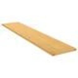 vidaXL Étagère murale 100x20x1,5 cm bambou