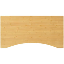 Dessus de bureau 100x50x1,5 cm bambou vidaXL