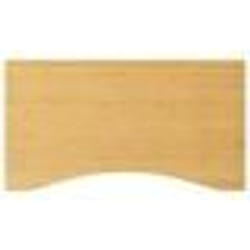 vidaXL Dessus de bureau 100x60x2,5 cm bambou