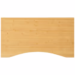Ce dessus de bureau en bambou est la solution idéale pour renouveler vos tables tout en apportant une ambiance naturelle. Mat ...
