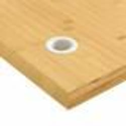 vidaXL Dessus de bureau 100x60x4 cm bambou