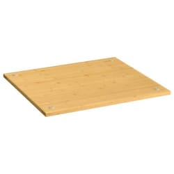 Couvercle de cuisinière - VIDAXL - 50x56 cm - Bambou - Antidérapant - Design contemporain