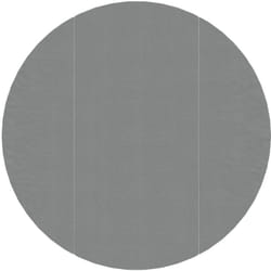 Bâche de piscine gris clair Ø366 cm géotextile polyester Vidaxl