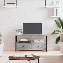 vidaXL Meuble TV sonoma gris
