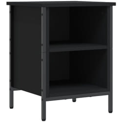 Vidaxl - Armoire à chaussures noir 38x35x50 cm bois d'ingénierie