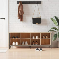 vidiXL Armoire à chaussures - Chêne Sonoma