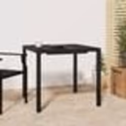 vidaXL Table de jardin anthracite 80x80x72 cm acier