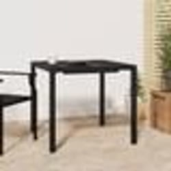 vidaXL Table de jardin anthracite 80x80x72 cm acier