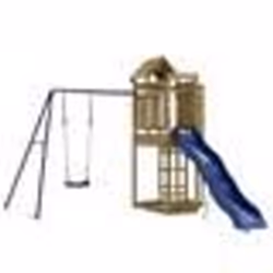 vidaXL Aire de jeux dextérieur bois de pin imprégné ensemble de jeu ensemble de jeu en bois ensemble de terrain de jeu 315688 ...