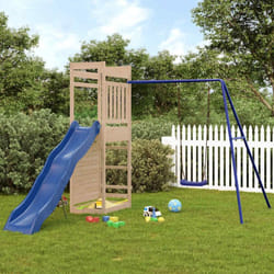 Aire de jeux d'extérieur bois de pin massif - Vidaxl
