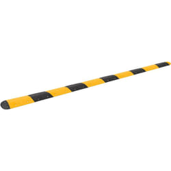 Vidaxl Ralentisseur Jaune Et Noir 517x32,5x4 Cm Caoutchouc