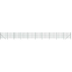 Vidaxl - Clôture en treillis métallique vert 1,4x25 m acier galvanisé