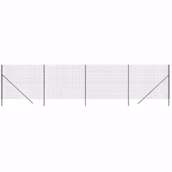 Cette clôture en treillis métallique polyvalente est idéale pour créer une barrière sûre et durable autour de votre propriété ...