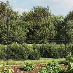 Vidaxl - Clôture en treillis métallique anthracite 1,4x10 m