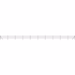 Cette clôture en treillis métallique polyvalente est idéale pour créer une barrière sûre et durable autour de votre propriété ...