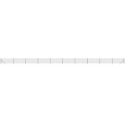 Vidaxl - Clôture en treillis métallique et ancrage anthracite 1,1x25 m
