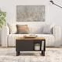 vidaXL Table basse 60x50x35 cm bois de récupération massif