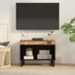 vidaXL Meuble TV 60x33x43,5 cm bois massif de récupération