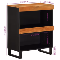 VidaXL 352886 Table de nuit et table de chevet - Vue supplémentaire 8