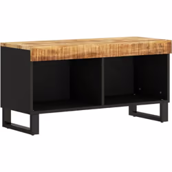 Ce meuble TV accrocheur dégage une touche de charme industriel qui s'intègre parfaitement à la décoration de votre pièce. Boi ...