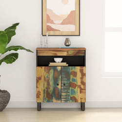 vidaXL Buffet avec 2 portes 60x33x75 cm bois massif de récupération 352915