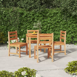 Vidaxl - Ensemble à manger de jardin 5pcs Bois de teck massif