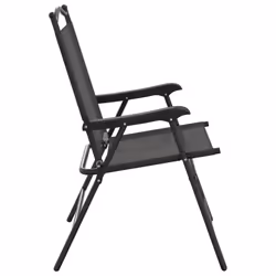 VidaXL 3157287 chaise d'extérieur Terrace Siège rembourré Acier, Textile Gris - Vue supplémentaire 6