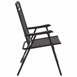 VidaXL 3157293 chaise d'extérieur Terrace Siège rembourré Acier, Textile Gris - Vue supplémentaire 6