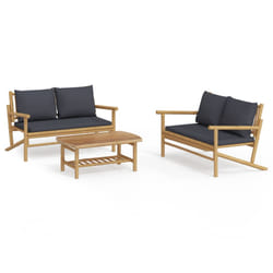 VidaXL 3156471 ensemble de meubles de jardin