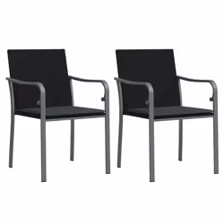 VidaXL 364094, Terrace, Siège rembourré, Polyester, Gris, 110 kg, 560 mm