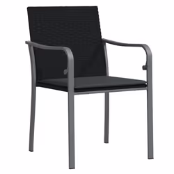 VidaXL 364094 chaise d'extérieur Terrace Siège rembourré Polyester Gris