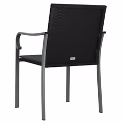VidaXL 364094 chaise d'extérieur Terrace Siège rembourré Polyester Gris - Vue supplémentaire 6