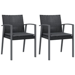 VidaXL 364096 chaise d'extérieur Terrace Siège rembourré Polyester Gris