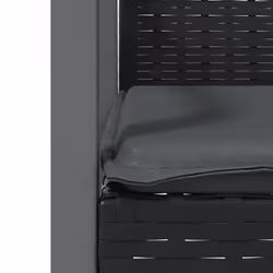 VidaXL 364096 chaise d'extérieur Terrace Siège rembourré Polyester Gris - Vue supplémentaire 7