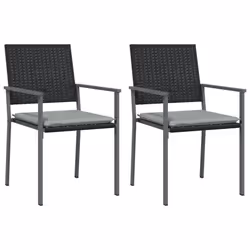 VidaXL 364097, Terrace, Siège rembourré, Polyester, Gris, 110 kg, 540 mm