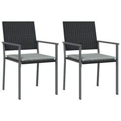 VidaXL 364097 chaise d'extérieur Terrace Siège rembourré Polyester Gris