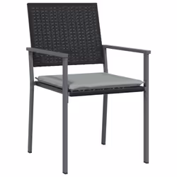 VidaXL 364097 chaise d'extérieur Terrace Siège rembourré Polyester Gris