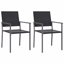 VidaXL 364098, Terrace, Polyuréthane, Acier, Noir, 110 kg, 540 mm, 625 mm