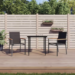 Ces chaises de jardin élégantes sont un complément parfait à votre jardin et à votre terrasse, créant une impression durable ...