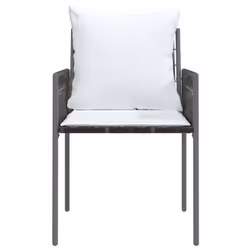 VidaXL 364100 chaise d'extérieur Terrace Siège rembourré Polyester Crème, Blanc - Vue supplémentaire 4